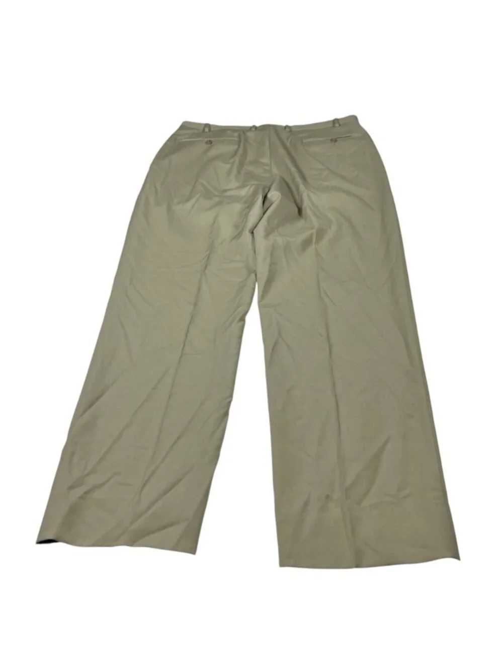 Canali 1934 Mens Beige Wool Pleated Dress Pants Size 36x30 Made in Italy